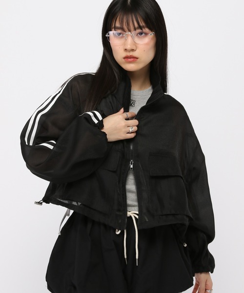 3.3 Field Trip （3.3フィールドトリップ）の「3.3 Field Trip／シアーZIP（ブルゾン・レディース・オフホワイト/ブラック・FREE）」の20枚目の写真