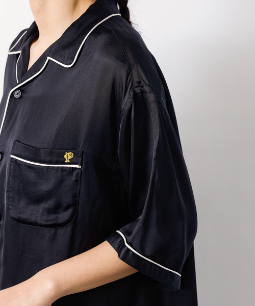 PENDLETON（ペンドルトン）の「【PENDLETON/ペンドルトン】Piping Open Collar Shirt/パイピング刺繍オープンカラーシャツ/ユニセックス（シャツ/ブラウス・メンズ・ブラック/ホワイト・M/L）」の11枚目の写真