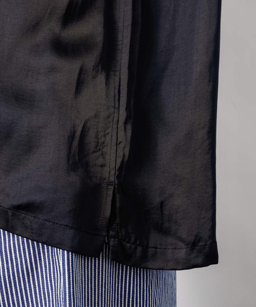 PENDLETON（ペンドルトン）の「【PENDLETON/ペンドルトン】Piping Open Collar Shirt/パイピング刺繍オープンカラーシャツ/ユニセックス（シャツ/ブラウス・メンズ・ブラック/ホワイト・M/L）」の13枚目の写真