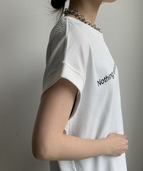 セール】【WEB限定】ジョーゼットロゴTEE（シャツ/ブラウス