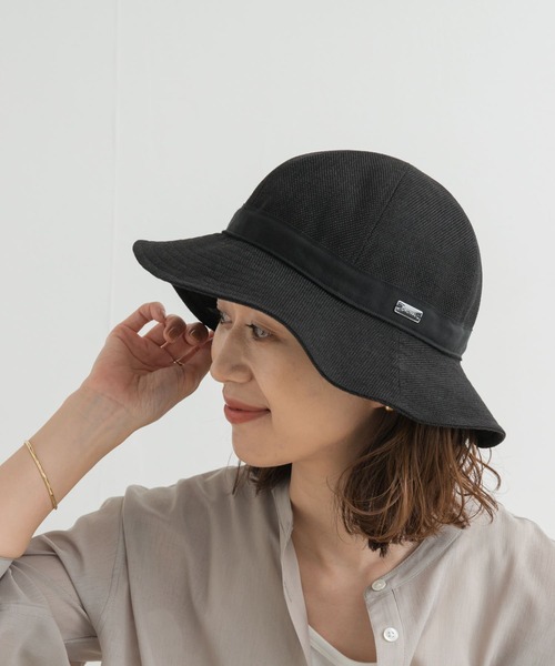 ORCIVAL（オーシバル）の「ORCIVAL　6PANEL NATURAL HAT（ハット・レディース・ベージュ/ブラック・ONE）」の7枚目の写真
