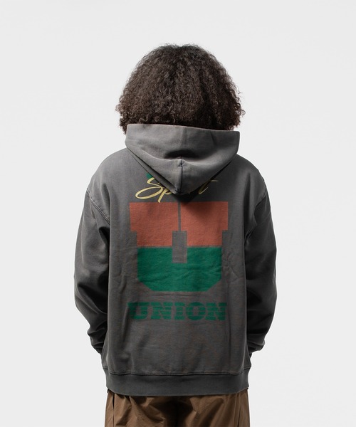 UNION(UNION TOKYO)(ユニオン)の「UNION TOKYO SPORT HOOD ユニオン トーキョー パーカー フ―ディー(パーカー・メンズ・ブラック/ネイビー・XX-LARGE/SMALL/X-LARGE/LARGE/MEDIUM)」の12枚目の写真