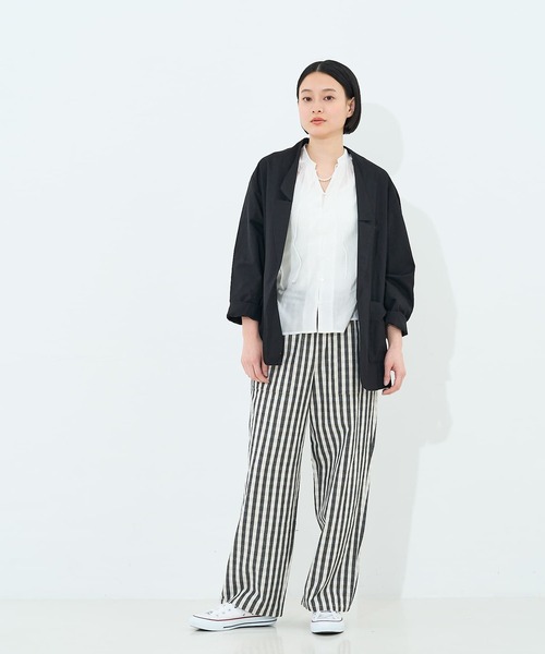 collex（コレックス）の「ショールカラージャケット ブラック（テーラードジャケット・レディース・ブラック・フリー）」の4枚目の写真