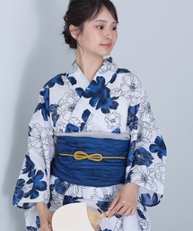 ときめき夏恋浴衣ヘコ帯3点セット（浴衣）｜和なでしこ（ワナデシコ