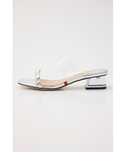 STACCATO(スタッカート)の「ボーアンビジューサンダル(サンダル・レディース・シルバー・22.5cm/23cm/23.5cm/24cm/24.5cm)」の2枚目の写真