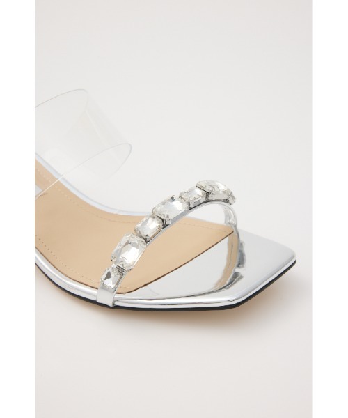 STACCATO(スタッカート)の「ボーアンビジューサンダル(サンダル・レディース・シルバー・22.5cm/23cm/23.5cm/24cm/24.5cm)」の7枚目の写真