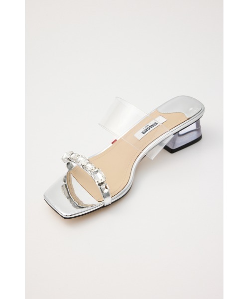 STACCATO(スタッカート)の「ボーアンビジューサンダル(サンダル・レディース・シルバー・22.5cm/23cm/23.5cm/24cm/24.5cm)」の8枚目の写真