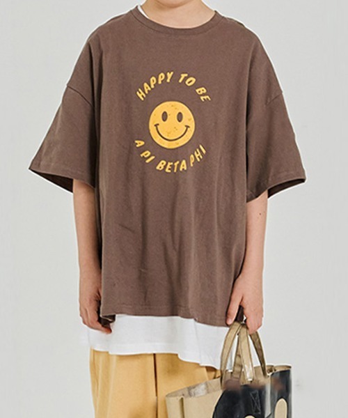 ヴィンテージスマイルT（Tシャツ/カットソー）｜unifriend（ユニ