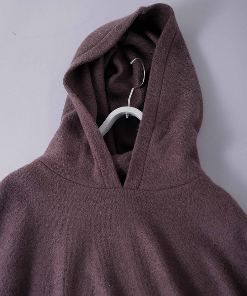 Kelen（ケレン）の「mpa3818- EYCK カラーニットフーデイー パーカー（パーカー・メンズ・グリーン系その他/ブラック/ブラウン/ピンク・38/40/42）」の15枚目の写真