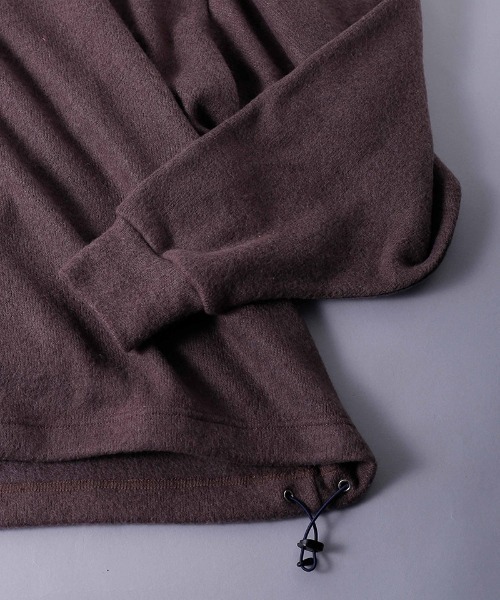 Kelen（ケレン）の「mpa3818- EYCK カラーニットフーデイー パーカー（パーカー・メンズ・グリーン系その他/ブラック/ブラウン/ピンク・38/40/42）」の16枚目の写真