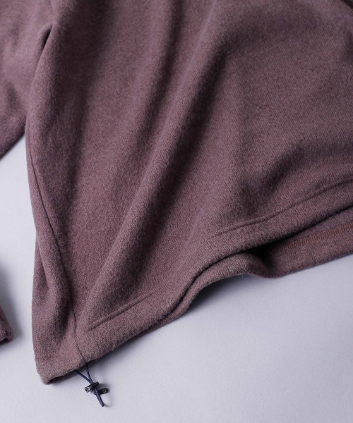 Kelen（ケレン）の「mpa3818- EYCK カラーニットフーデイー パーカー（パーカー・メンズ・グリーン系その他/ブラック/ブラウン/ピンク・38/40/42）」の17枚目の写真