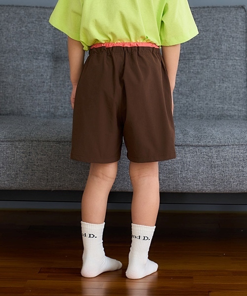 and D. petit main(アンドディープティマイン)の「【水陸両用】ワンポイントロゴショートパンツ(その他パンツ・キッズ・グレー/グリーン/ネイビー/ブラウン・110cm/120cm/140cm/100cm/90cm/130cm/150cm)」の6枚目の写真