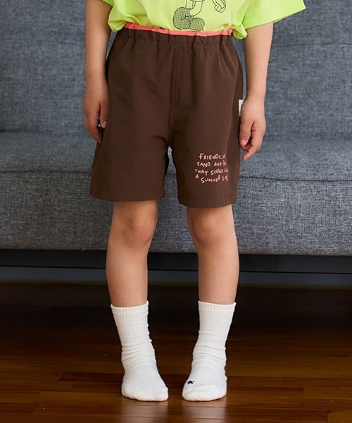 and D. petit main(アンドディープティマイン)の「【水陸両用】ワンポイントロゴショートパンツ(その他パンツ・キッズ・グレー/グリーン/ネイビー/ブラウン・110cm/120cm/140cm/100cm/90cm/130cm/150cm)」の8枚目の写真