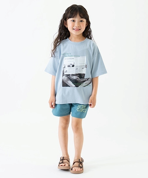 and D. petit main（アンドディープティマイン）の「【水陸両用】ワンポイントロゴショートパンツ（その他パンツ・キッズ・グレー/グリーン/ネイビー/ブラウン・110cm/120cm/140cm/100cm/90cm/130cm/150cm）」の15枚目の写真