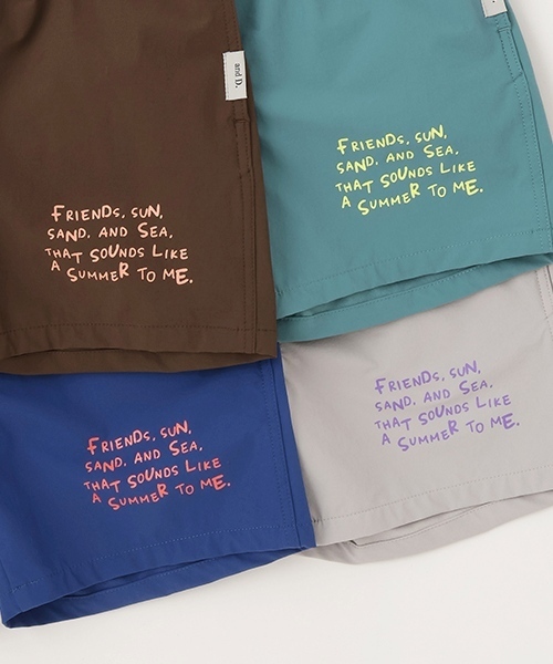 and D. petit main（アンドディープティマイン）の「【水陸両用】ワンポイントロゴショートパンツ（その他パンツ・キッズ・グレー/グリーン/ネイビー/ブラウン・110cm/120cm/140cm/100cm/90cm/130cm/150cm）」の8枚目の写真