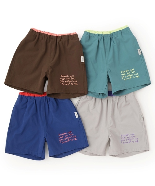 and D. petit main（アンドディープティマイン）の「【水陸両用】ワンポイントロゴショートパンツ（その他パンツ・キッズ・グレー/グリーン/ネイビー/ブラウン・110cm/120cm/140cm/100cm/90cm/130cm/150cm）」の10枚目の写真
