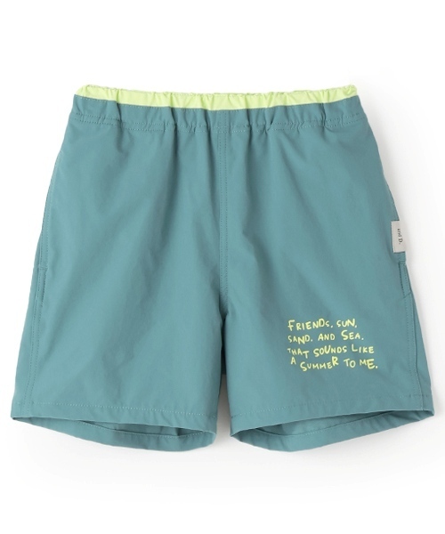 and D. petit main（アンドディープティマイン）の「【水陸両用】ワンポイントロゴショートパンツ（その他パンツ・キッズ・グレー/グリーン/ネイビー/ブラウン・110cm/120cm/140cm/100cm/90cm/130cm/150cm）」の11枚目の写真