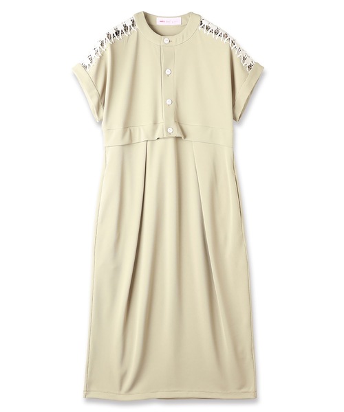 mintdesigns（ミントデザインズ）の「LACE DRESS（ワンピース・レディース・オリーブ/ネイビー・ONE SIZE）」の14枚目の写真