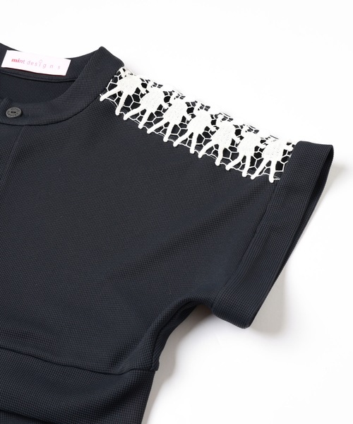 mintdesigns（ミントデザインズ）の「LACE DRESS（ワンピース・レディース・オリーブ/ネイビー・ONE SIZE）」の11枚目の写真