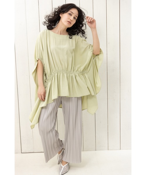 オズモーシス（OSMOSIS）/ランダムプリーツテーパードパンツ ランダムプリーツテーパードパンツ（その他パンツ）｜OSMOSIS