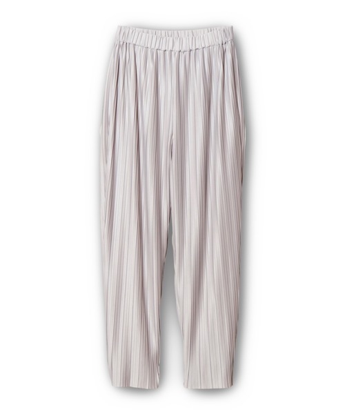 OSMOSIS(オズモーシス)の「ランダムプリーツテーパードパンツ(その他パンツ・レディース・パープル/ブラック/ライトグレー/ネイビー・ONE SIZE)」の6枚目の写真