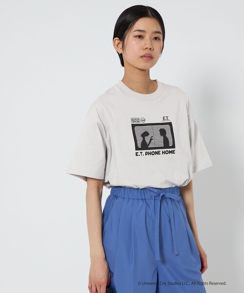 ハーフスリーブロゴTEE 25AW新作］刺繍ロゴハーフスリーブT（Tシャツ/カットソー