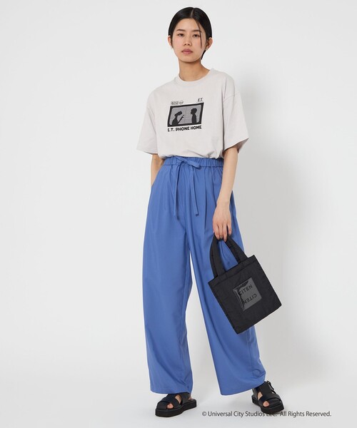 CITEN(シテン)の「<CITEN>ETグラフィックハーフスリーブT(Tシャツ/カットソー・レディース・ライトグレー/その他1/その他2・S/M)」の13枚目の写真
