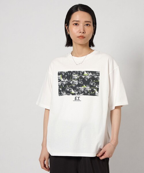 CITEN(シテン)の「<CITEN>ETグラフィックハーフスリーブT(Tシャツ/カットソー・レディース・ライトグレー/その他1/その他2・S/M)」の14枚目の写真