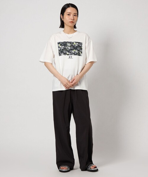CITEN(シテン)の「<CITEN>ETグラフィックハーフスリーブT(Tシャツ/カットソー・レディース・ライトグレー/その他1/その他2・S/M)」の15枚目の写真