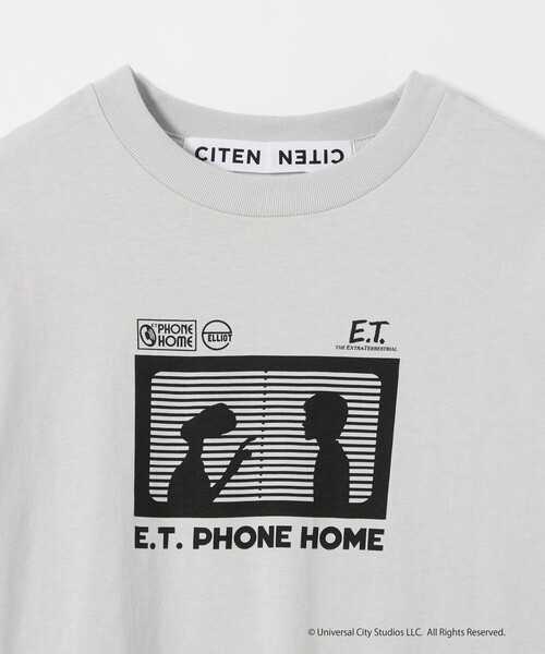 CITEN(シテン)の「<CITEN>ETグラフィックハーフスリーブT(Tシャツ/カットソー・レディース・ライトグレー/その他1/その他2・S/M)」の20枚目の写真