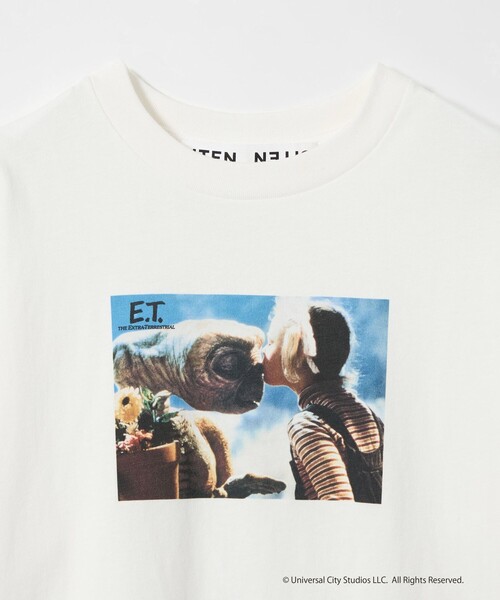 CITEN(シテン)の「<CITEN>ETグラフィックハーフスリーブT(Tシャツ/カットソー・レディース・ライトグレー/その他1/その他2・S/M)」の6枚目の写真