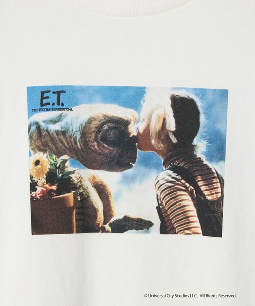 CITEN(シテン)の「<CITEN>ETグラフィックハーフスリーブT(Tシャツ/カットソー・レディース・ライトグレー/その他1/その他2・S/M)」の7枚目の写真
