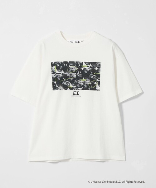 ハーフスリーブロゴTEE 25AW新作］刺繍ロゴハーフスリーブT（Tシャツ/カットソー