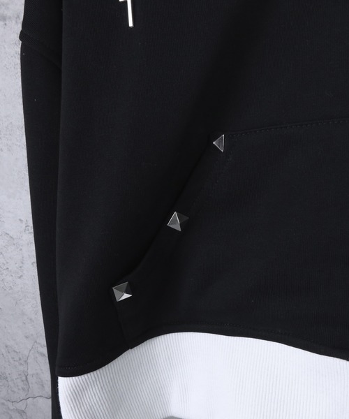 Amilige（アミリージュ）の「ウサ耳ショート丈パーカー（パーカー・レディース・ブラック/ホワイト・FREE）」の20枚目の写真