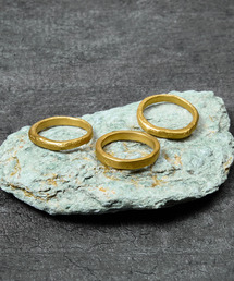 GILD ギルド / Warp top & flat atypical set ring シルバー925エイティピカルセットリング / G251-RI06