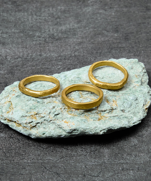 GILD（ギルド）の「GILD ギルド / Warp top & flat atypical set ring シルバー925エイティピカルセットリング / G251-RI06（リング・メンズ・ゴールド/シルバー/プラチナム・9号/7号/21号/19号/17号/15号/13号/11号）」の3枚目の写真