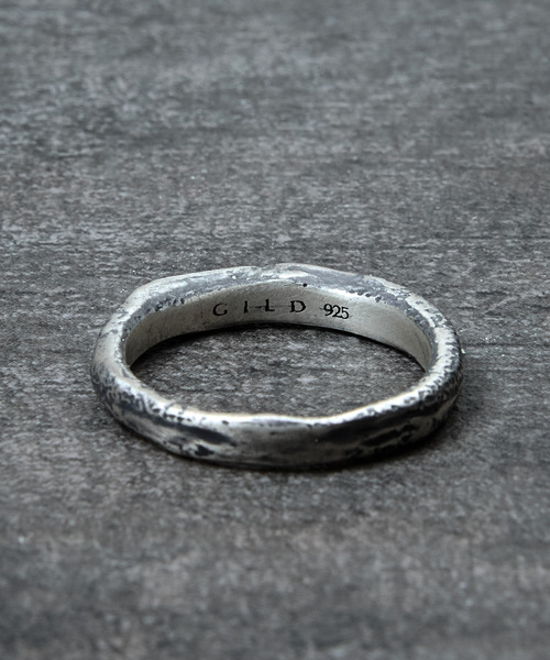 GILD（ギルド）の「GILD ギルド / Warp top & flat atypical set ring シルバー925エイティピカルセットリング / G251-RI06（リング・メンズ・ゴールド/シルバー/プラチナム・9号/7号/21号/19号/17号/15号/13号/11号）」の17枚目の写真