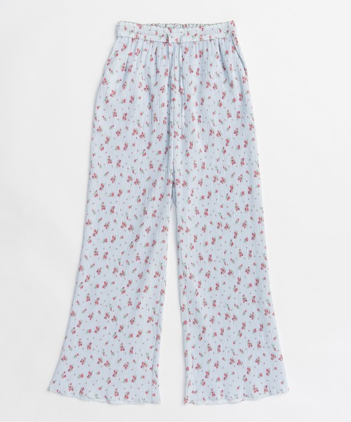 フラワープリーツイージーパンツMAISON SPECIAL/メゾンスペシャル36 MAISON SPECIAL(メゾンスペシャル)｜Small Flower Pleated Pants