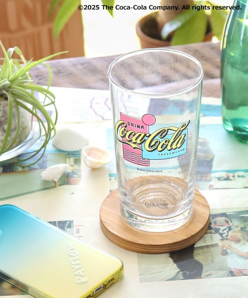 Coca Cola(コカコーラ)の「【Coca-Cola/BAYFLOW】グラス450ml(食器・レディース・ピンク/ブルー・0)」の3枚目の写真