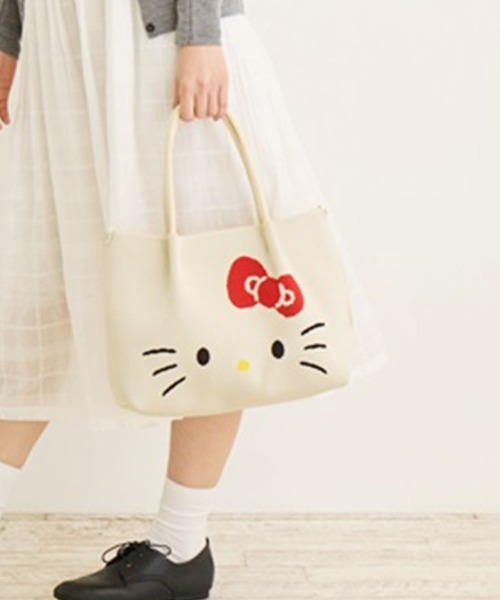 ROOTOTE（ルートート）の「IP.デリ.ルフル.ハローキティ-A（トートバッグ・レディース・レッド/アイボリー/ブラック・FREE/S）」の7枚目の写真
