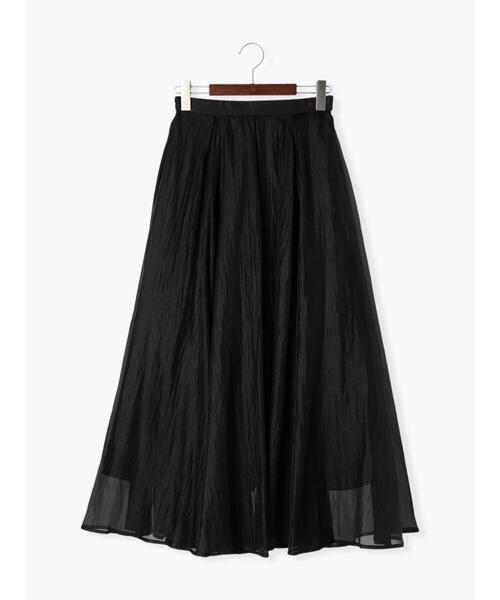 Te chichi（テチチ）の「シアークレープボリュームフレアスカート（スカート・レディース・シルバーグレー/カーキ/ブラック・F）」の19枚目の写真