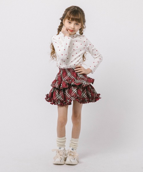 URBAN CHERRY（アーバンチェリー）の「ダブルリボンデザインボリュームソールダッドシューズ（スニーカー・キッズ・ホワイト/ブラック・17.5cm/18.0cm/19.0cm/19.5cm/20.0cm/20.5cm/21.0cm/22.0cm/22.5cm）」の20枚目の写真