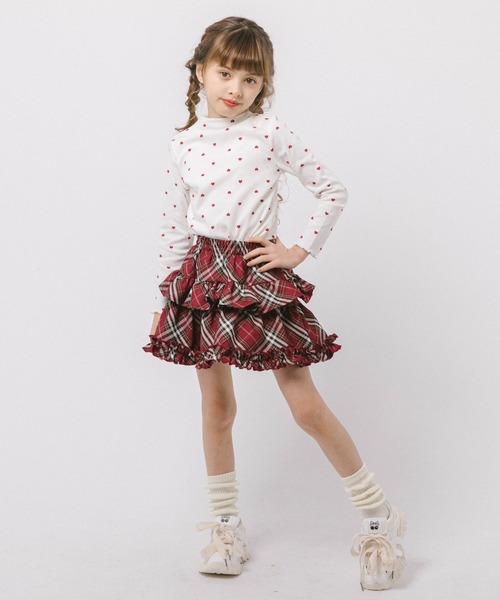 URBAN CHERRY（アーバンチェリー）の「ダブルリボンデザインボリュームソールダッドシューズ（スニーカー・キッズ・ホワイト/ブラック・17.5cm/18.0cm/19.0cm/19.5cm/20.0cm/20.5cm/21.0cm/22.0cm/22.5cm）」の21枚目の写真