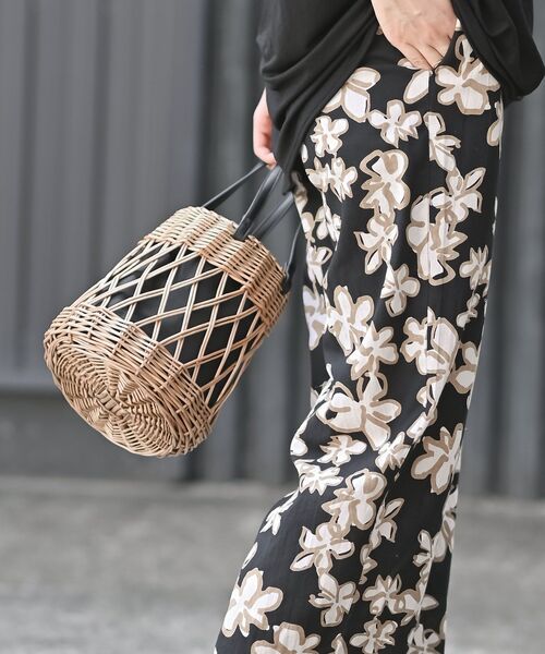 rps(アールピーエス)の「綿麻プリントイージーパンツ(その他パンツ・レディース・ブラック系その他2/オフホワイト/チャコールグレー/アイボリー/ブラック・フリー)」の20枚目の写真