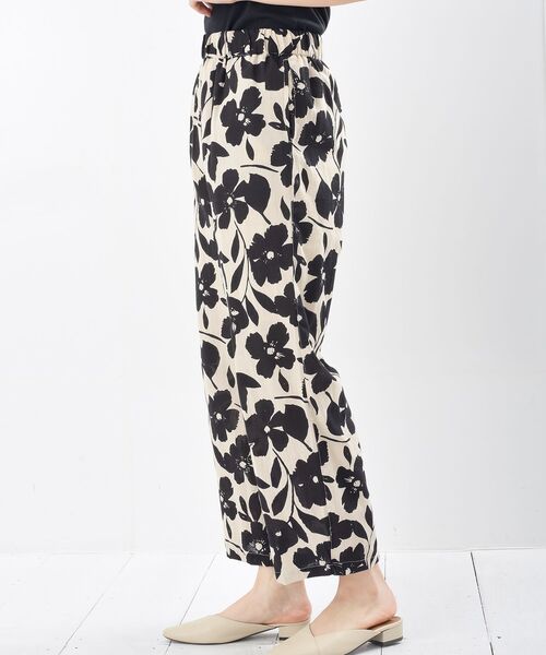 rps(アールピーエス)の「綿麻プリントイージーパンツ(その他パンツ・レディース・ブラック系その他2/オフホワイト/チャコールグレー/アイボリー/ブラック・フリー)」の21枚目の写真