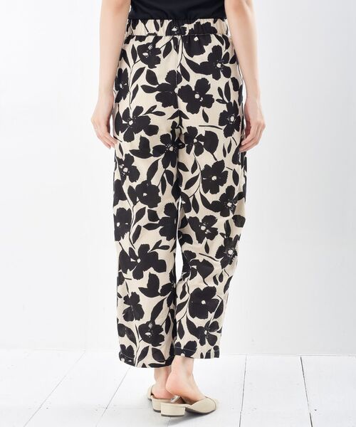 rps(アールピーエス)の「綿麻プリントイージーパンツ(その他パンツ・レディース・ブラック系その他2/オフホワイト/チャコールグレー/アイボリー/ブラック・フリー)」の22枚目の写真