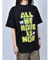 【Nevernotworking】モンスターアルファベットフロントプリントBIGTEE ビッグシルエットショートスリーブT 半袖Tシャツ