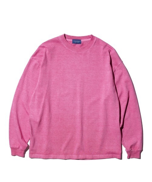 TOWNCRAFT（タウンクラフト）の「TOWN CRAFT タウンクラフト / VINTAGE 9OZ LS TEE ヴィンテージ加工 ピグメント（Tシャツ/カットソー・メンズ・グレー/ターコイズブルー/ブラック/パープル/グリーン/ピンク・LARGE/X-LARGE/MEDIUM）」の6枚目の写真