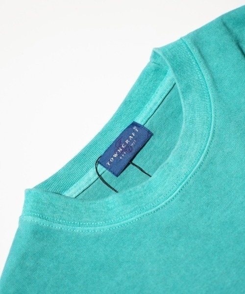 TOWNCRAFT（タウンクラフト）の「TOWN CRAFT タウンクラフト / VINTAGE 9OZ LS TEE ヴィンテージ加工 ピグメント（Tシャツ/カットソー・メンズ・グレー/ターコイズブルー/ブラック/パープル/グリーン/ピンク・LARGE/X-LARGE/MEDIUM）」の17枚目の写真