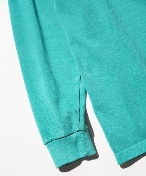 TOWNCRAFT（タウンクラフト）の「TOWN CRAFT タウンクラフト / VINTAGE 9OZ LS TEE ヴィンテージ加工 ピグメント（Tシャツ/カットソー・メンズ・グレー/ターコイズブルー/ブラック/パープル/グリーン/ピンク・LARGE/X-LARGE/MEDIUM）」の19枚目の写真